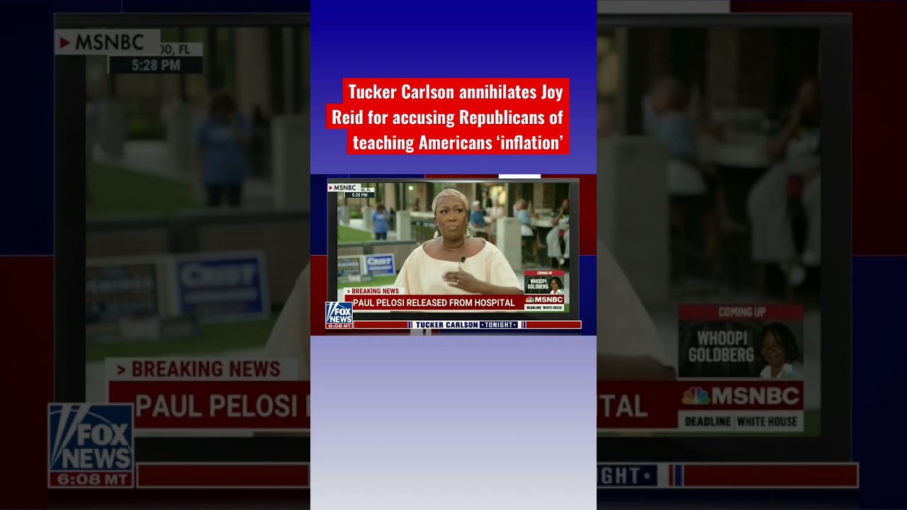 Tucker Carlson: Someday we’ll have a segment called ‘Guess Joy Reid’s IQ’ 