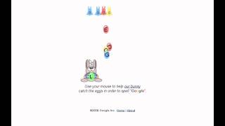 Google Easter egg - Easter bunny game screenshot 5