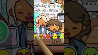 Going to the post office #tocaboca #tocabocalife #tocalifeworld #tocaadventure #foryou #toca ￼