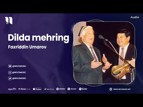 Faxriddin Umarov — Dilda mehring (audio)