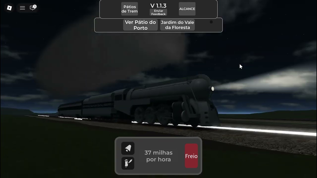 Trem fantasma nome do jogo rail istic