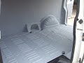 LINE-X Spray-on Van liners - better than ply linings! LINE-X Spray-on Van liners - better than ply linings!
