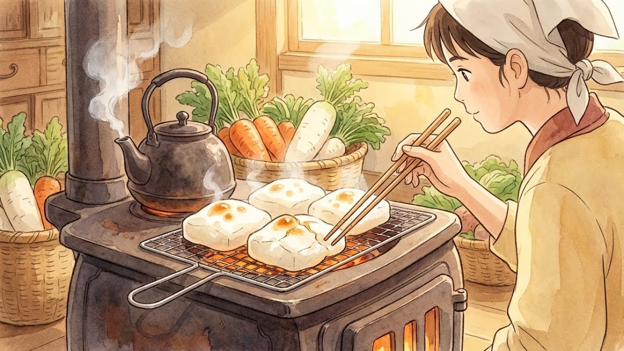 A cozy Day in my Home | 02 hours | Cozy Moments | Ghibli Style Video