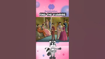 Find the vampire #riddleoftheday #quiz #quiztime #enigma #shortsquiz #enigmas