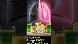 5 Best Drinks to Clean Your Lungs Fast #nutritiontips 5 Best Drinks to Clean Your Lungs Fast #nutritiontips