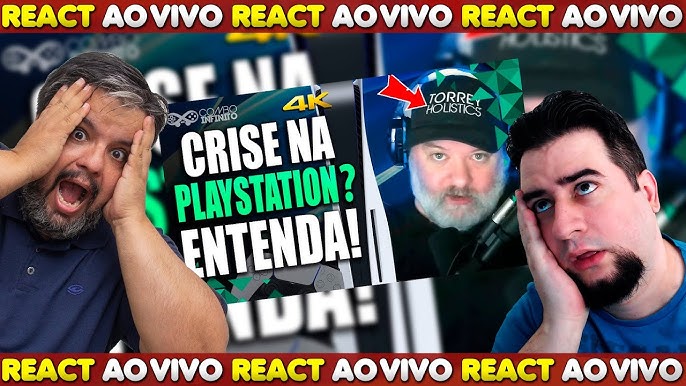 Situação na PLAYSTATION Pode ser GRAVÍSSIMA - REACT INTAKÁVEL @Comboinfinito  