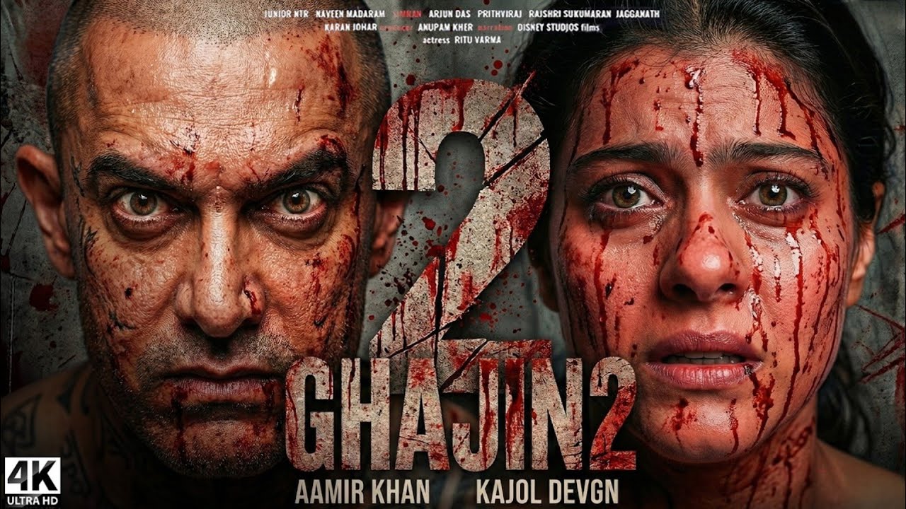 GHAJINI 2 New Released Full Hindi Dubbed Action Movie 2026 | Aamir Khan ,Kajol Devgn | #latestmovies
