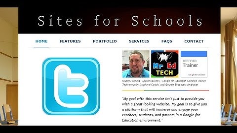Google Sites - How to Embed a Twitter Feed