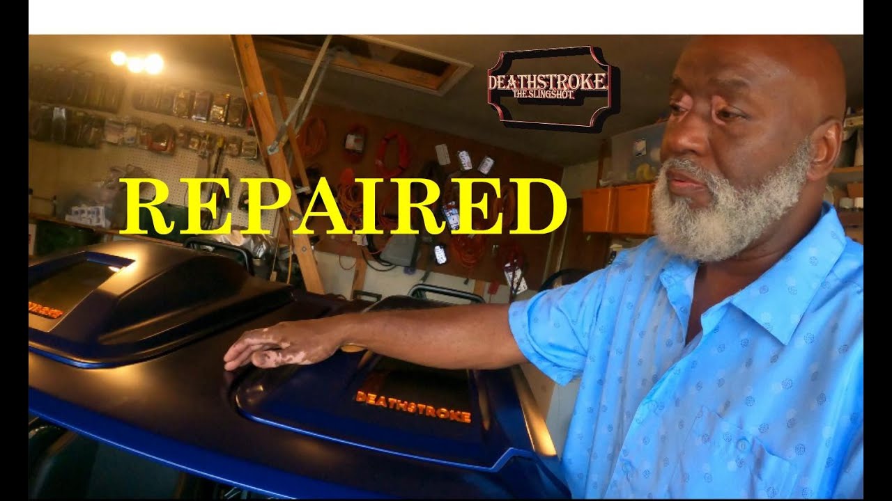 How to repair your Slingshot Slingshade A Warping Slingshade Alternate Repair Fix YouTube