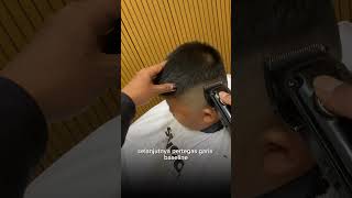 Langkah mudah buzz cut #hairtutorial #barbershop #haircut