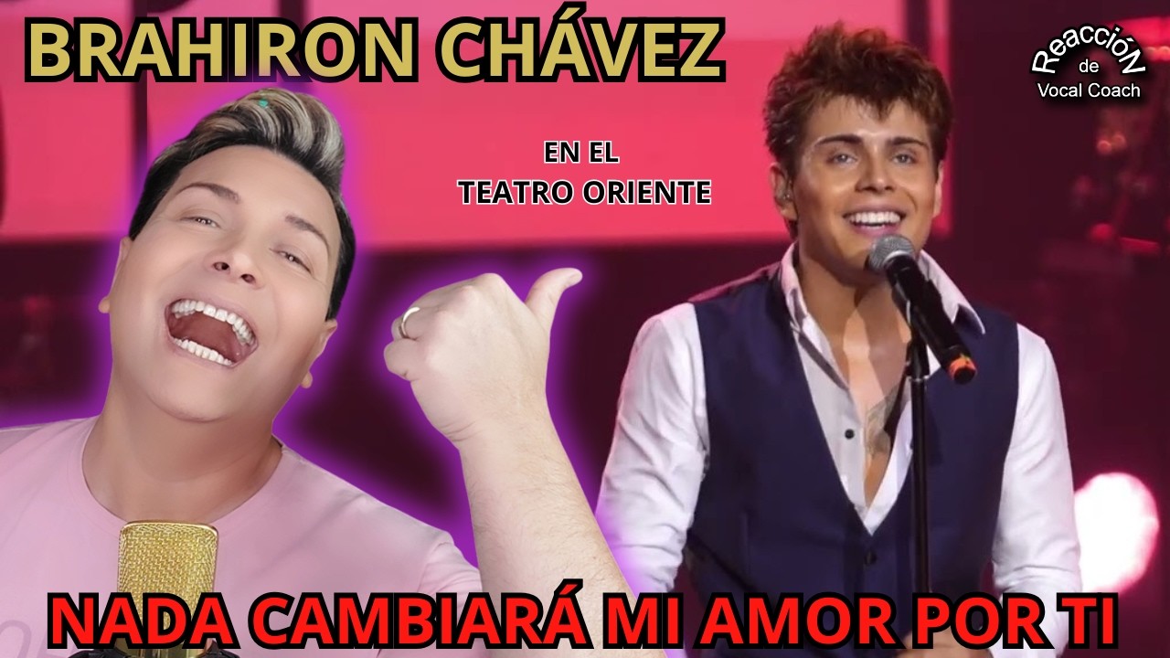 ¡REACCIÓN EXPLOSIVA al Nuevo Fenómeno Musical BRAHIRON CHÁVEZ! Por Adry Vachet Vocal Coach
