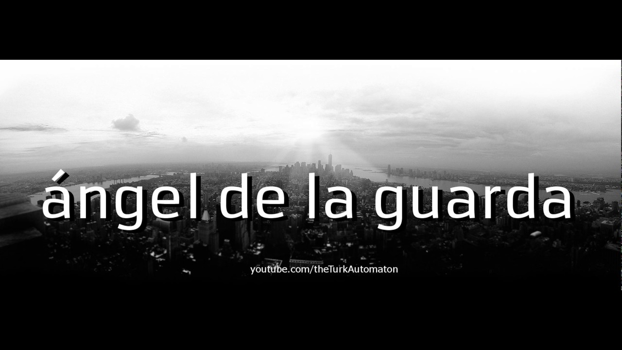 How to pronounce ángel in Spanish YouTube