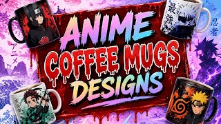 anime coffee mugs designs  ￼