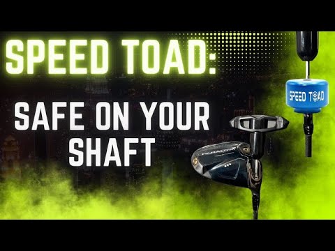 Safe For Your Shaft! Using Speed Toad w/ Your Driver Shaft - YouTube