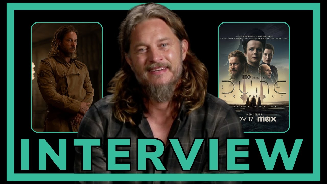TRAVIS FIMMEL about hurting people in DUNE PROPHECY | INTERVIEW