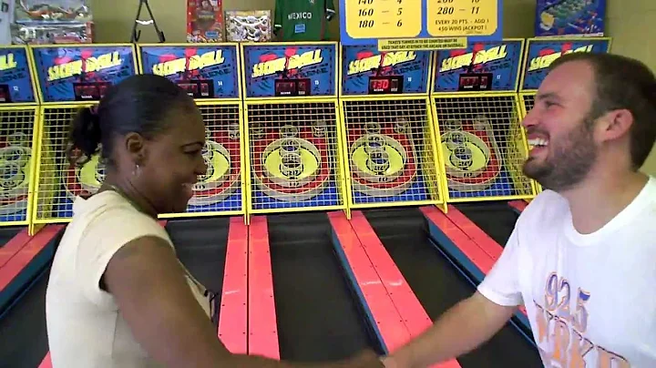 WBKR's Chad and Sam Play Skee Ball at Holiday World!
