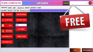 My VideoKG MDM – IT ADMIN TOOL FULL OFFLINE FREE (2025) Useful For KNOX KG/FRP/ACC, IT ADMIN Locked