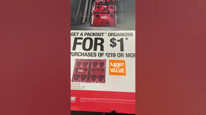 PACKOUTs on sale at @homede #milwaukeepackout #shorts