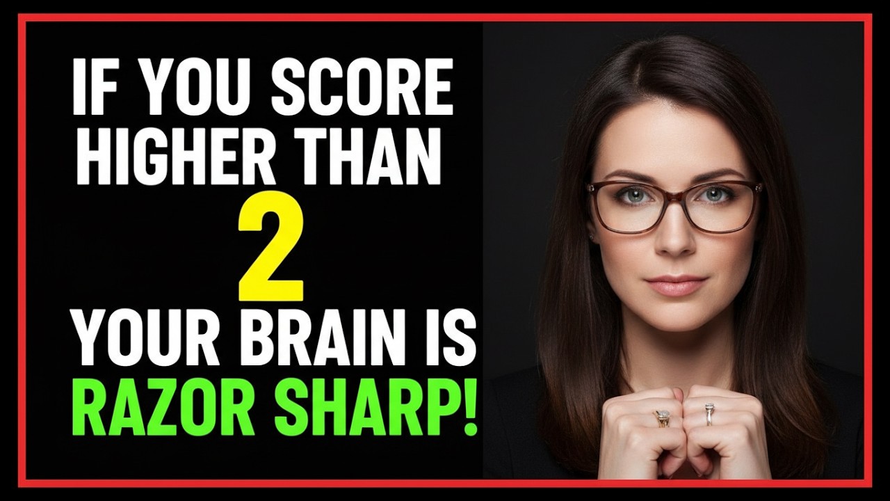 IF YOU SCORE HIGHER THAN 2, YOUR BRAIN IS RAZOR SHARP! | GENERAL KNOWLEDGE QUIZ
