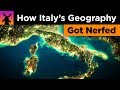 How Italy's Geography got Badly Nerfed