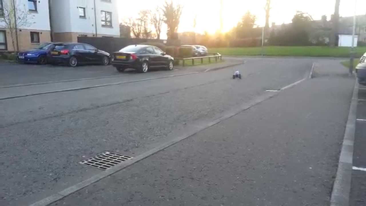 HPI E-SAVAGE brusheless conversion. 3s and 4s lipo