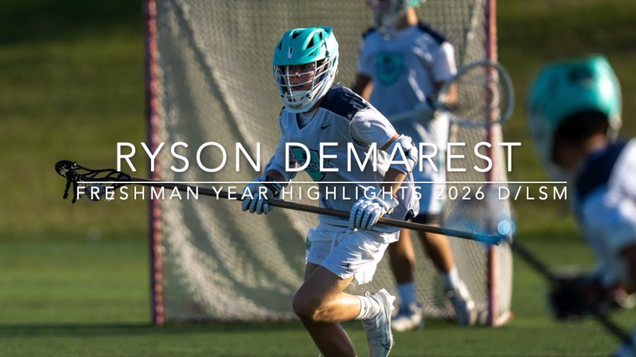 Ryson Demarest Freshman Year Highlights Lacrosse YouTube