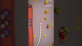 🐍Worms zone.io Little Snake Killing Play | Apk Mod Hack 🤢| #wormszone #bigsnake #vairal #sorts #best screenshot 5