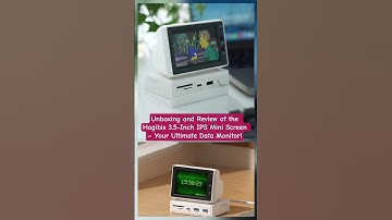 Unboxing and Review of the Hagibis 3.5-Inch IPS Mini Screen – Your Ultimate Data Monitor!