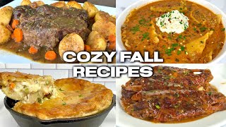 COZY FALL COMFORT RECIPES!