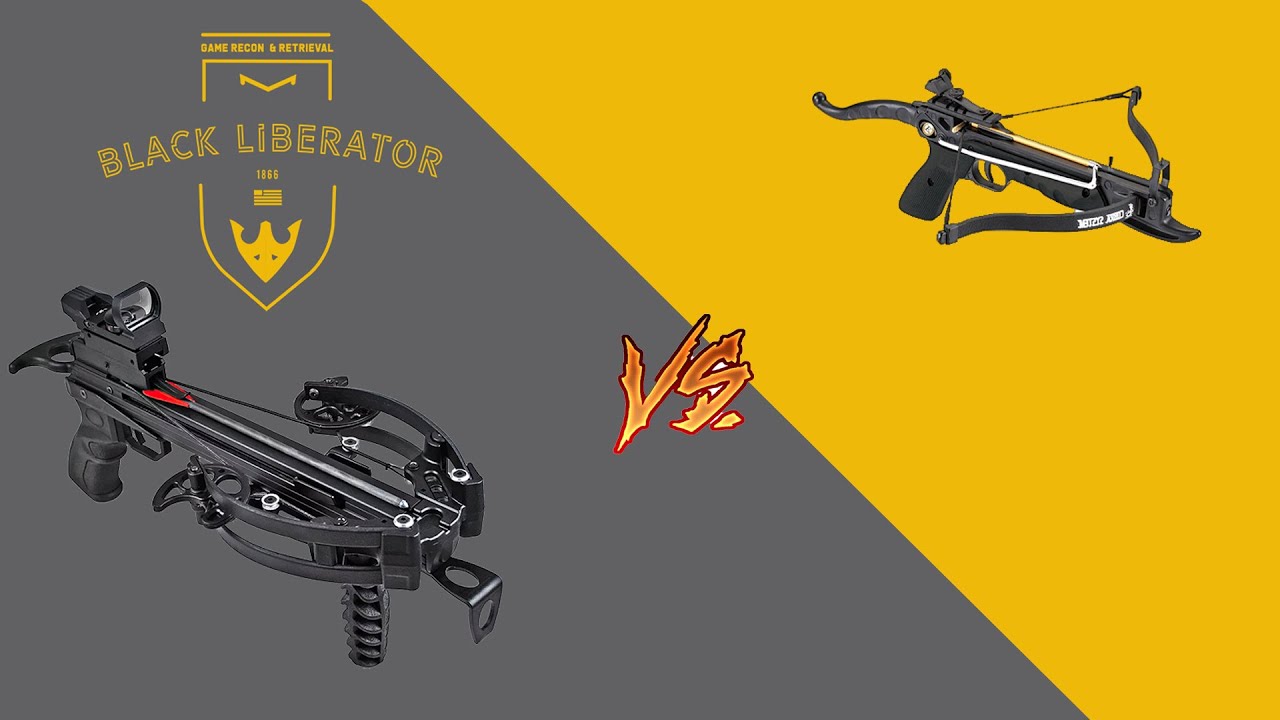 BLACK LIBERATOR crossbow pistol 120lbs