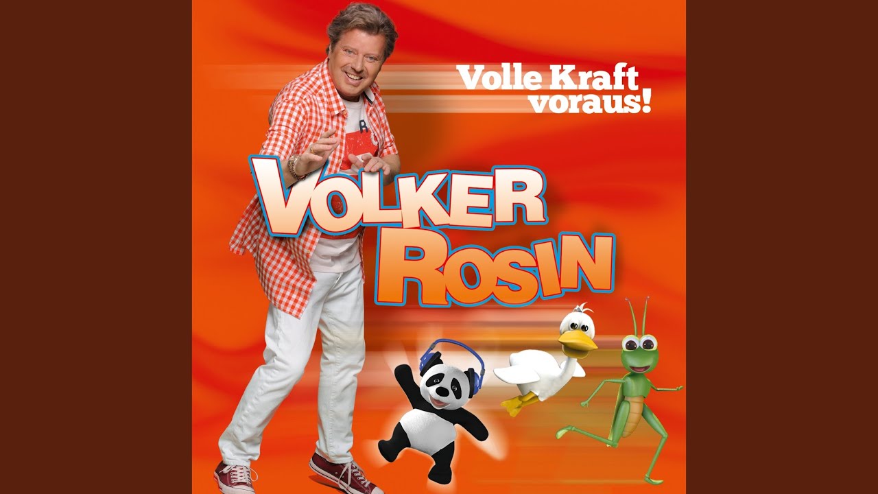 Grashüpfer und Ente