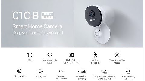WIFI CC1C-B WiFi Indoor Home Smart Security Camera