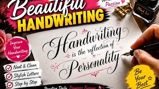 ✨ Writing Beautiful Names in Calligraphy | Relaxing Handwriting Update