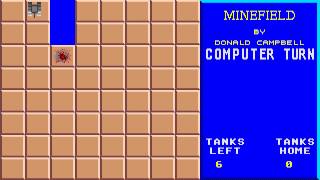 ATARI ST Minefield TANX MINE FIELD OTHER GAME 1992 By Campbell, Donald & Budgie UK LW STE FALCON TT