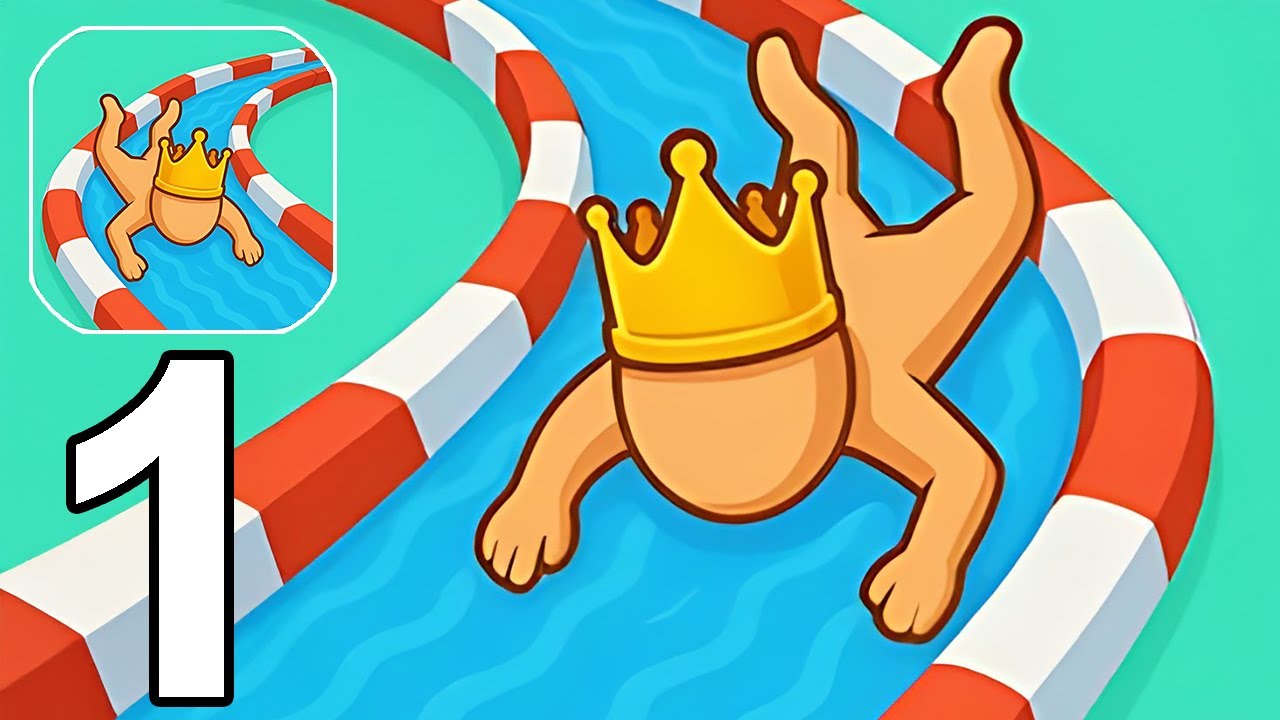 aquapark.io Part 1 Gameplay Walkthrough Android IOS