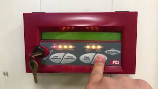 Fire Alarm Bell Test #31 (Gamewell-FCI 7100)