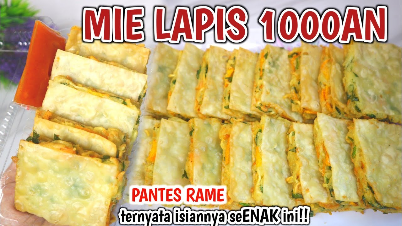 NYESEL BARU TAU TERNYATA LARIS MANIS!! MIE LAPIS SUPER ENAK IDE JUALAN 1000AN UNTUNG BANYAK