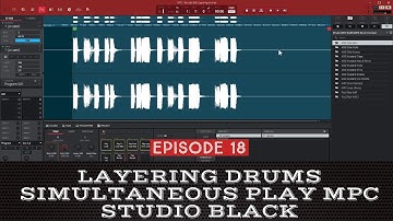 DRUM LAYERING MPC STUDIO BLACK