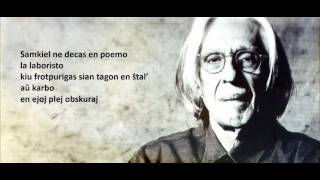 SENLABORE – NAO HA VAGAS – Ferreira Gullar en Esperanto
