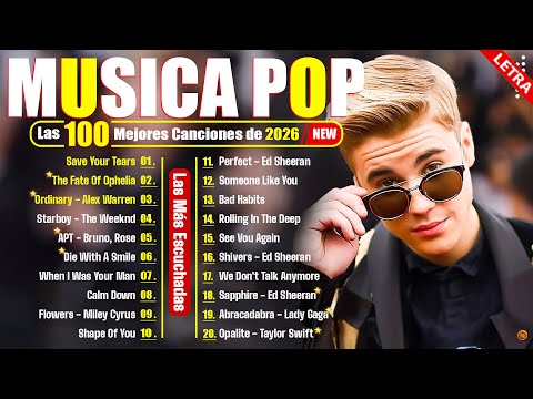 Best English Pop Songs 2026 🎶 Justin Bieber, Ed Sheeran, Adele, Bruno Mars, Taylor Swift