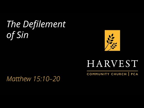 Sermon on Matthew 15:10-20 - 'The Defilement of Sin'