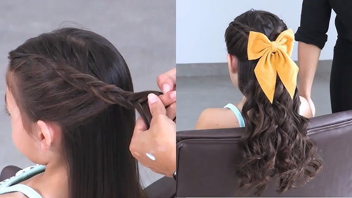 Aprenda a fazer um penteado infantil para daminha, formatura super