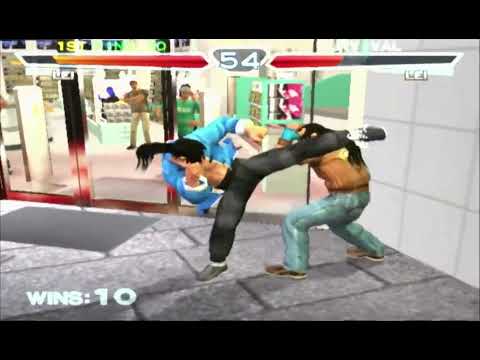 Tekken 4 - PS2 - Survival Mode - Lei Wulong - 22 Wins
