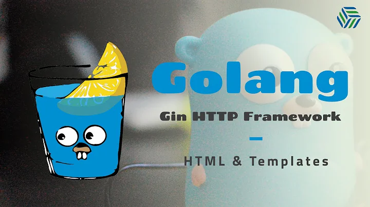 Golang / Go Gin Framework Crash Course 04 | HTML, Templates and Multi-Route Grouping