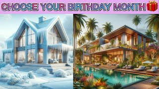 Choose Your Birthday Month & See Your Unique House🎂🎁🏡! | Beautiful Houses😍 | House Gift🎁 | Unique💥 |