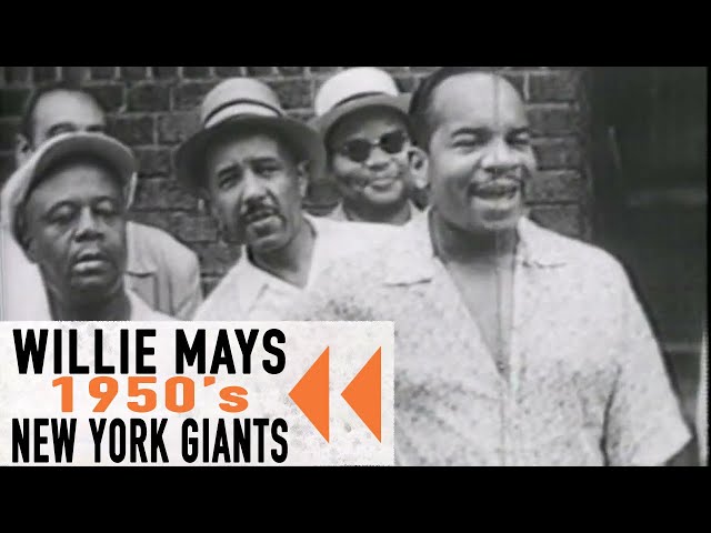 Willie Mays: 1950s New York Giants 