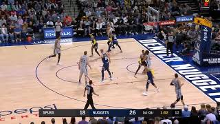 Spurs' Elevator Screen for a wing three