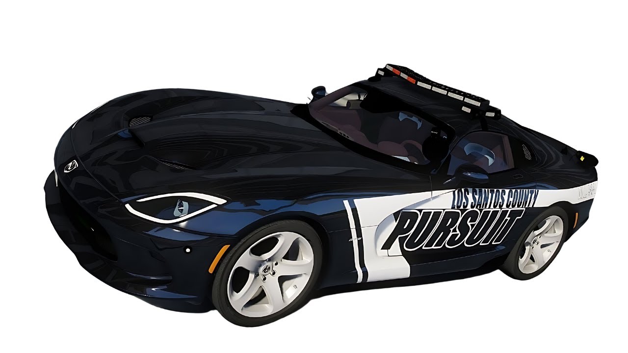 Fivem Dodge Viper Pursuit | Police Vehicle