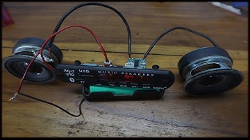 Mini Super Bass Amplifier Using PAM8403 Board With MP3 Bluetooth