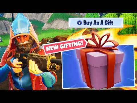 Fortnite: GIFTING ADDED & NEW SHOTGUN! // CROSSPLAY SQUADS ...